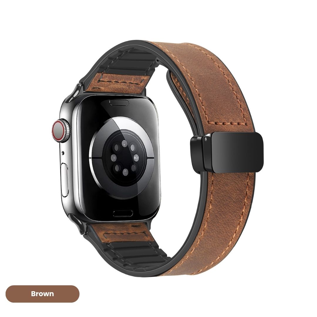 Mag Ease Leather™ Watch Band